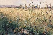 Karl Nordstrom Oat Field Lyron oil painting on canvas